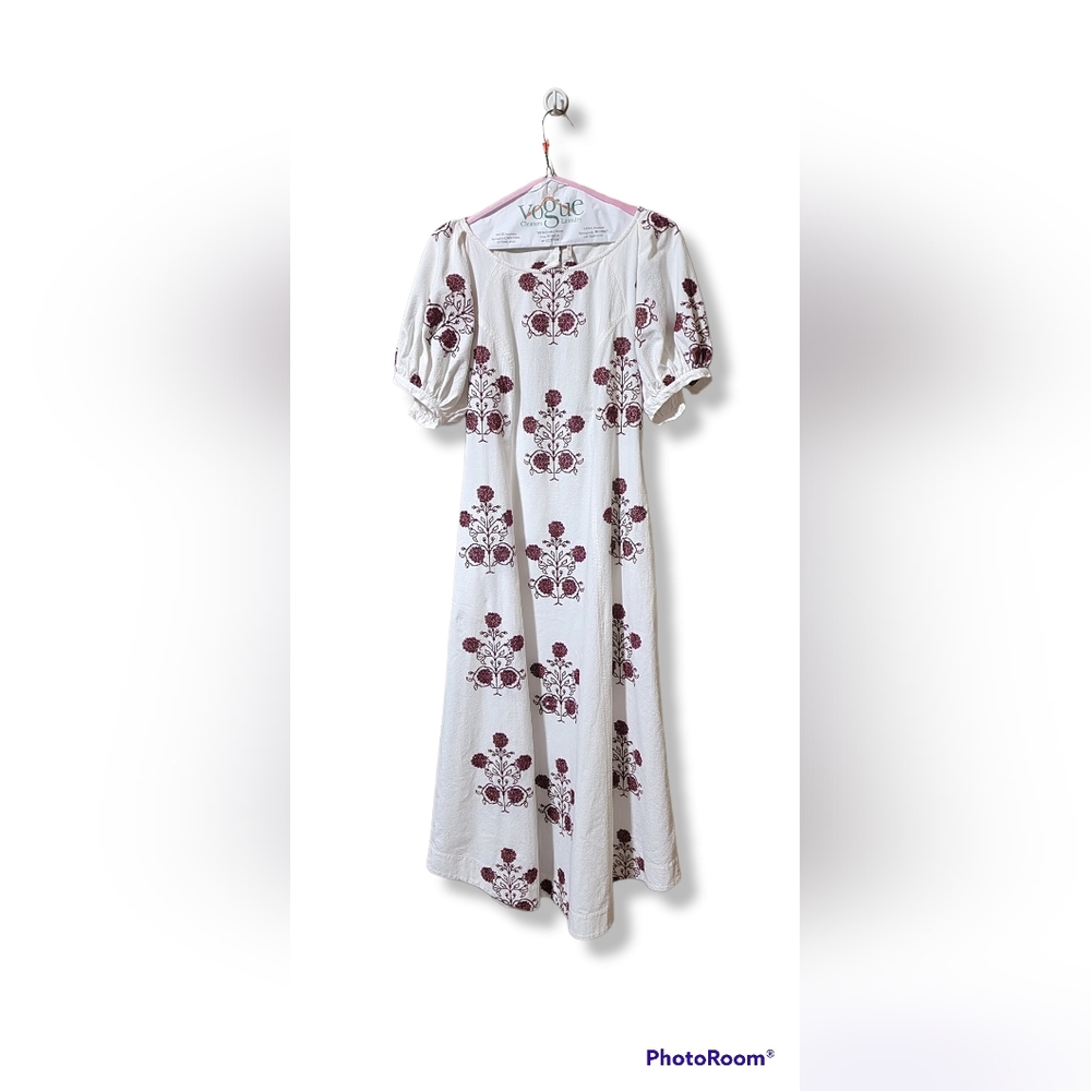 NWOT - Free People Women's Cactus Flower Dress - Lazy Bones Combo - L - Picture 5 of 6